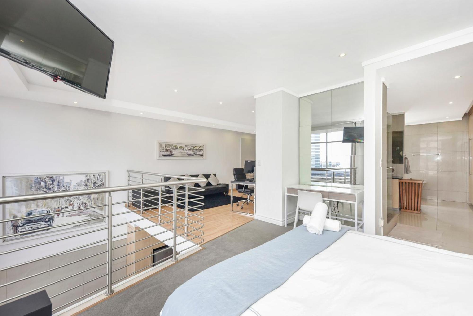 Hydro Park Residences In Sandton With Generator ヨハネスブルグ エクステリア 写真