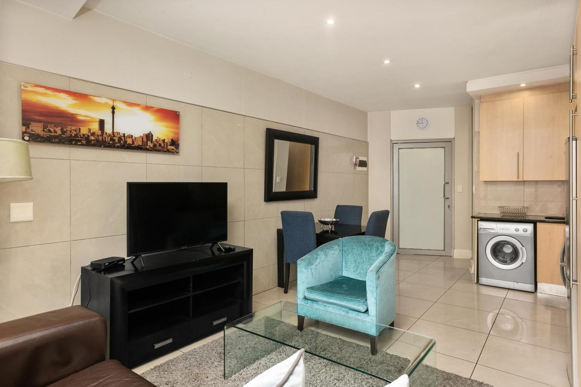 Hydro Park Residences In Sandton With Generator ヨハネスブルグ エクステリア 写真
