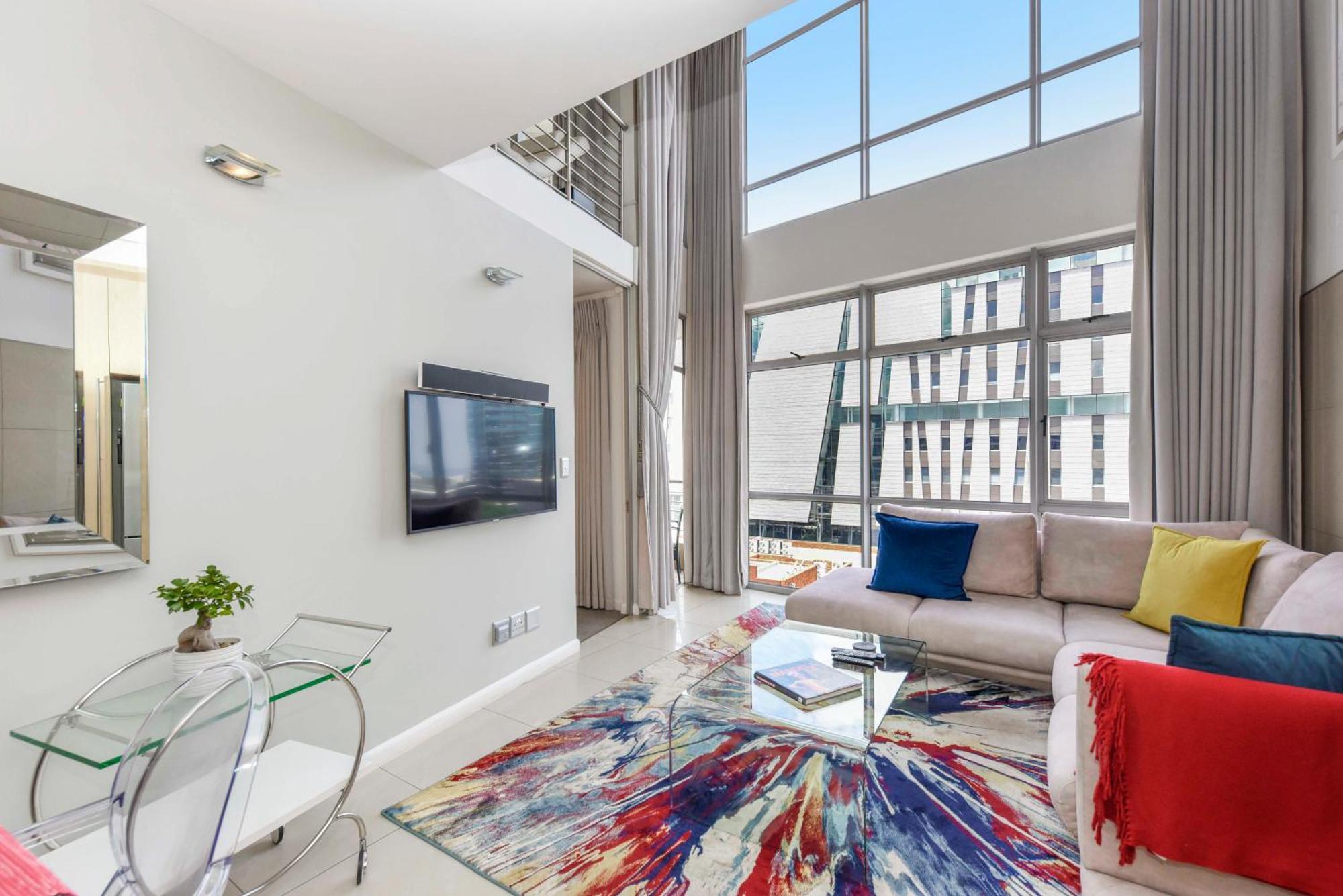 Hydro Park Residences In Sandton With Generator ヨハネスブルグ エクステリア 写真